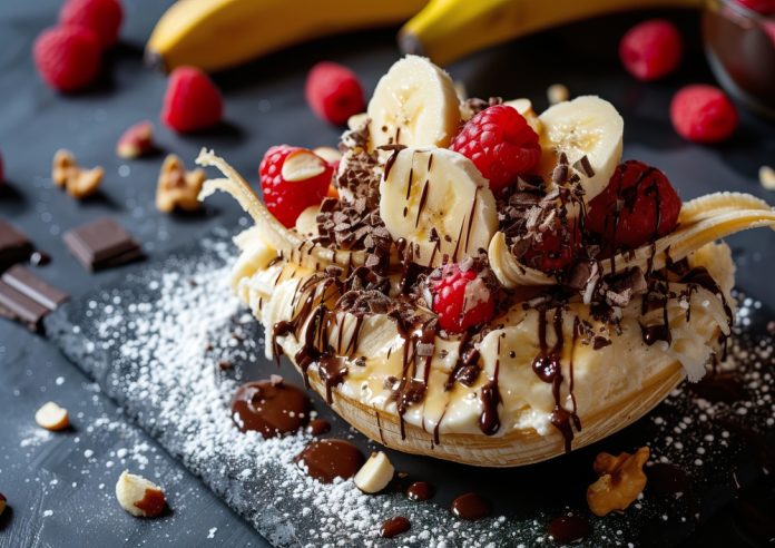 banana split dessert
