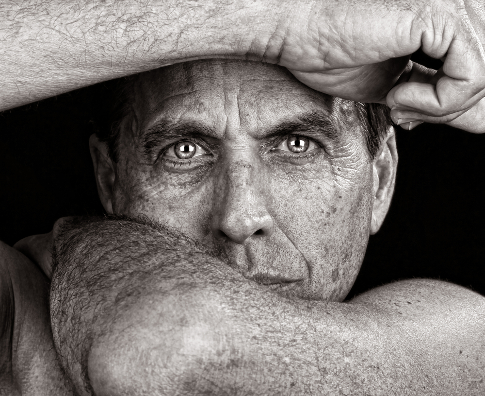 black and white photography portrait