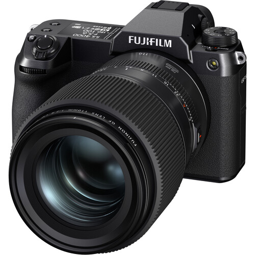 Fujifilm GFX 100S Front with lens