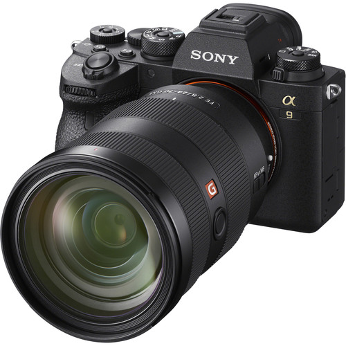 Sony a9 II Front with lens